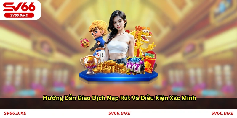Hướng dẫn giao dịch nạp rút và điều kiện xác minh